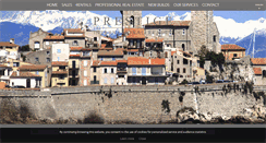 Desktop Screenshot of prestige-immo.fr